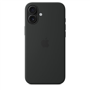 Apple Silicone Case with Magsafe, iPhone 16 Plus, juodas - Dėklas MYY93ZM/A