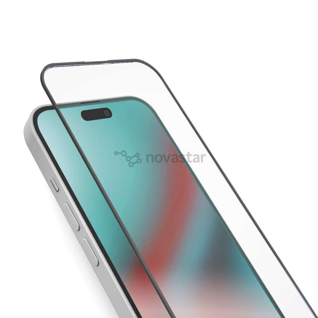 SBS Full Cover Glass Screen Protector, iPhone 16 / 15 - Ekrano apsauga