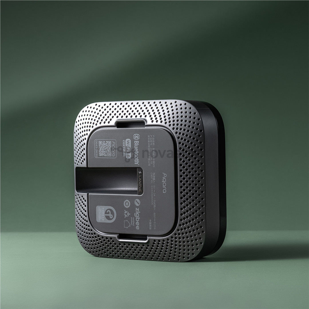 Išmaniųjų namų valdiklis Aqara Hub M3, juodas