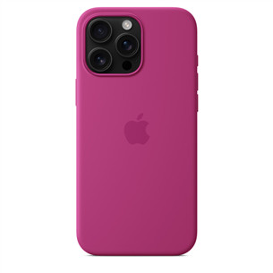 Apple Silicone Case with Magsafe, iPhone 16 Pro Max, fuchsia - Dėklas MYYX3ZM/A