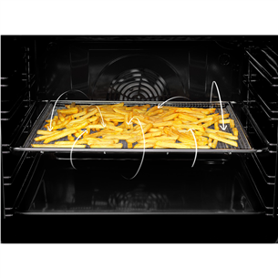 Viryklė Electrolux 600  Series SteamBake, 58 L, balta