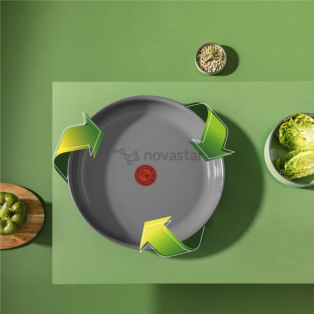 Tefal Ingenio Renew, 3 dalių, 24/28 cm - Keptuvių rinkinys + rankena