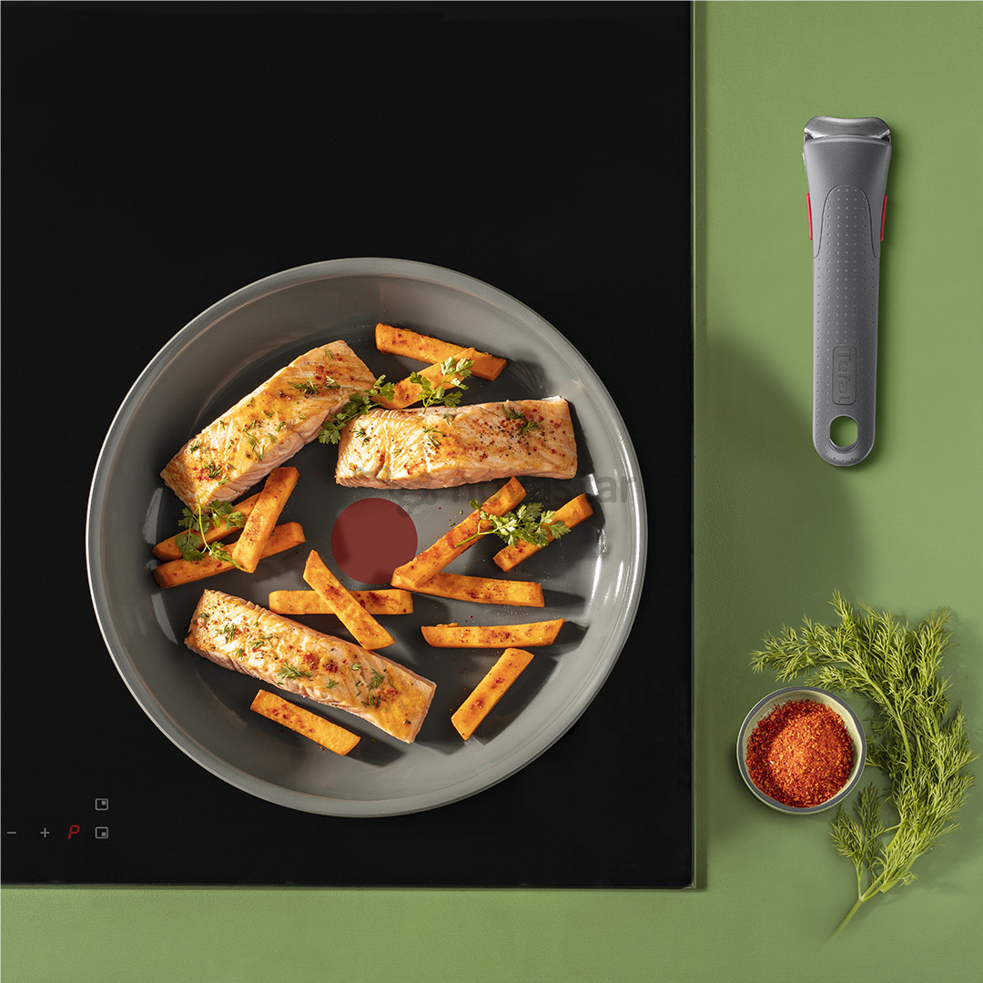 Tefal Ingenio Renew, 3 dalių, 24/28 cm - Keptuvių rinkinys + rankena