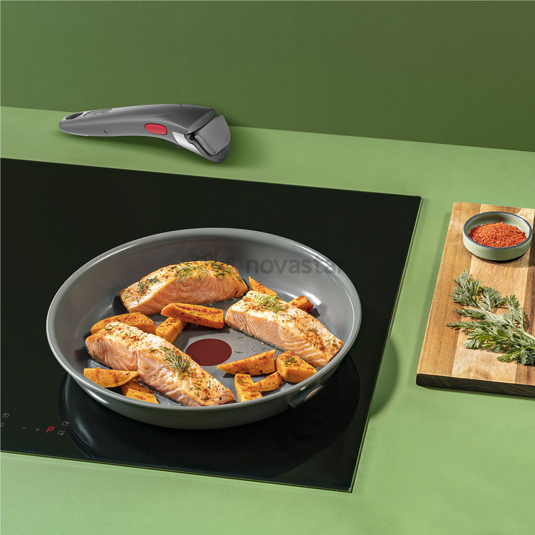 Tefal Ingenio Renew, 3 dalių, 24/28 cm - Keptuvių rinkinys + rankena