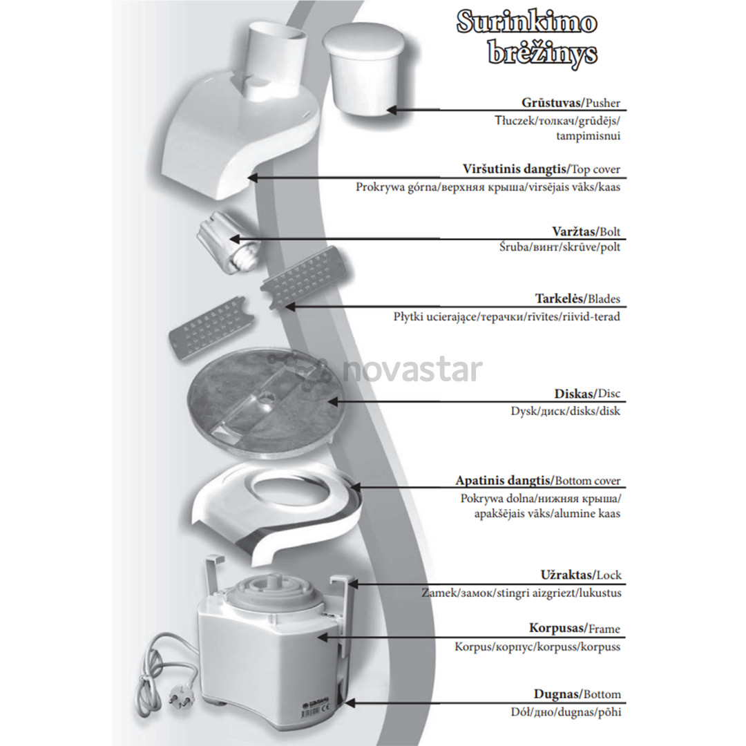 Bulvių tarkavimo mašina Migiris BETM-1