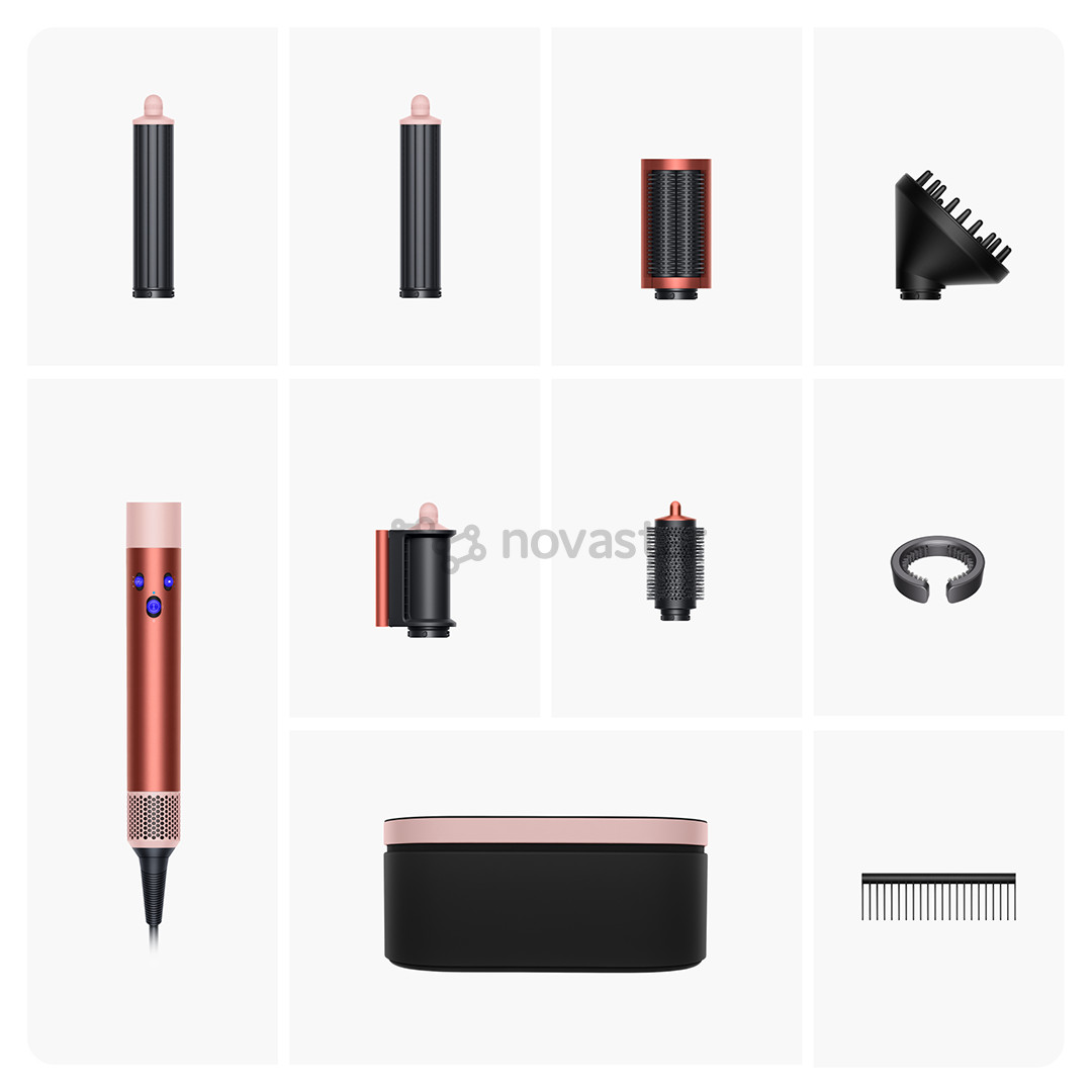 Plaukų formavimo šukos Dyson Airwrap Complete Long Volumise, bronzinis