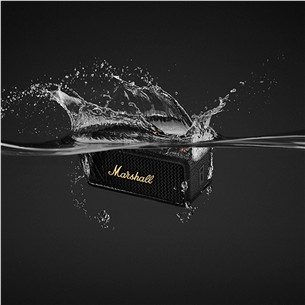 Marshall Emberton III, juoda/žalvario spalvos - Belaidė kolonėlė