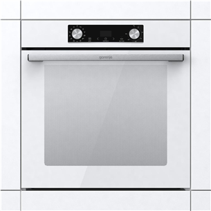 Gorenje, 77 л, белый - Интегрируемый духовой шкаф