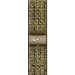 Dirželis Apple Nike Sport Loop, 42mm, green/grey MXTY3ZM/A
