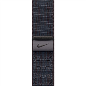 Dirželis Apple Nike Sport Loop, 42mm, black/blue MYJA3ZM/A