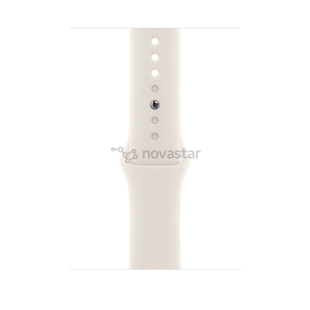 Dirželis Apple Sport Band, 46 mm, S/M, starlight