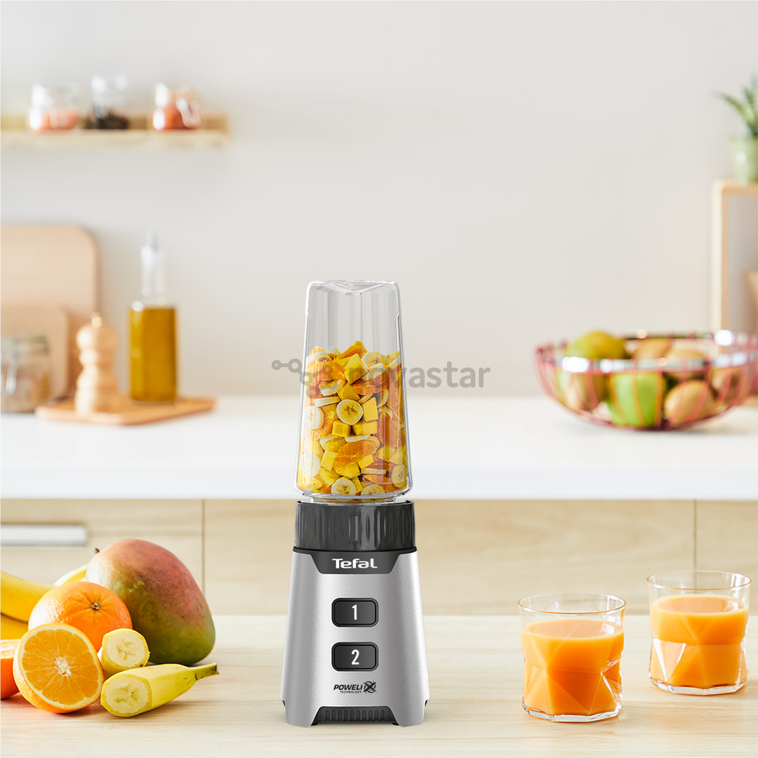 Tefal Minimix, 400 W, sidabrinis - Trintuvas + Gertuvė