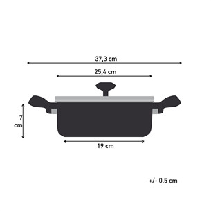 Tefal So'Light, 24 см - Кастрюля с крышкой