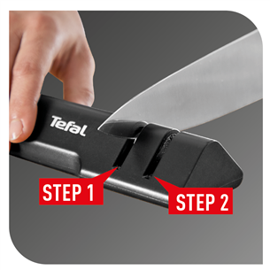 Tefal Essential 19x6 cm, juodas - Galąstuvas