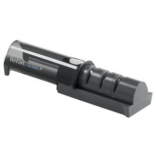Peilių galąstuvas Tefal Ice Force, 12.5x5.9 cm, juodas