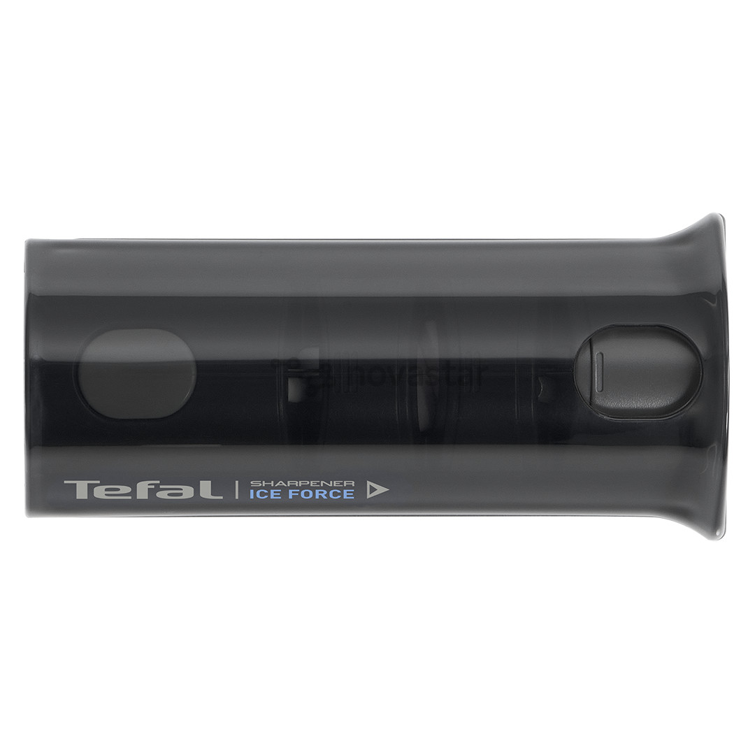Peilių galąstuvas Tefal Ice Force, 12.5x5.9 cm, juodas
