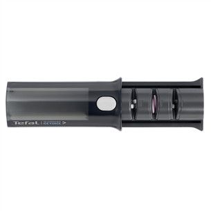 Peilių galąstuvas Tefal Ice Force, 12.5x5.9 cm, juodas