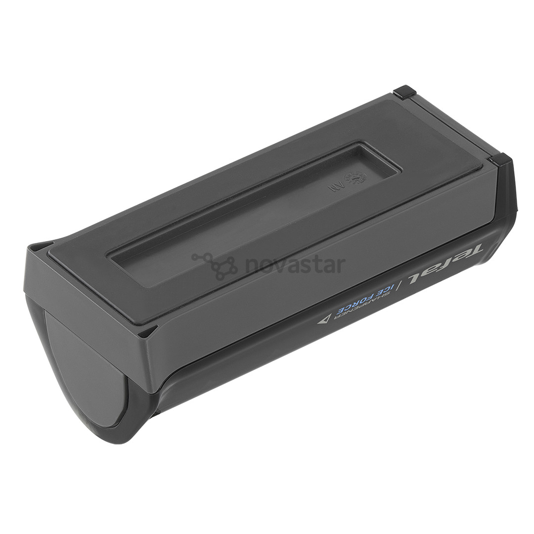 Peilių galąstuvas Tefal Ice Force, 12.5x5.9 cm, juodas