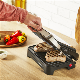 Elektrinis grilis Tefal Inicio Compact, 1000 W, nerūdijančio plieno