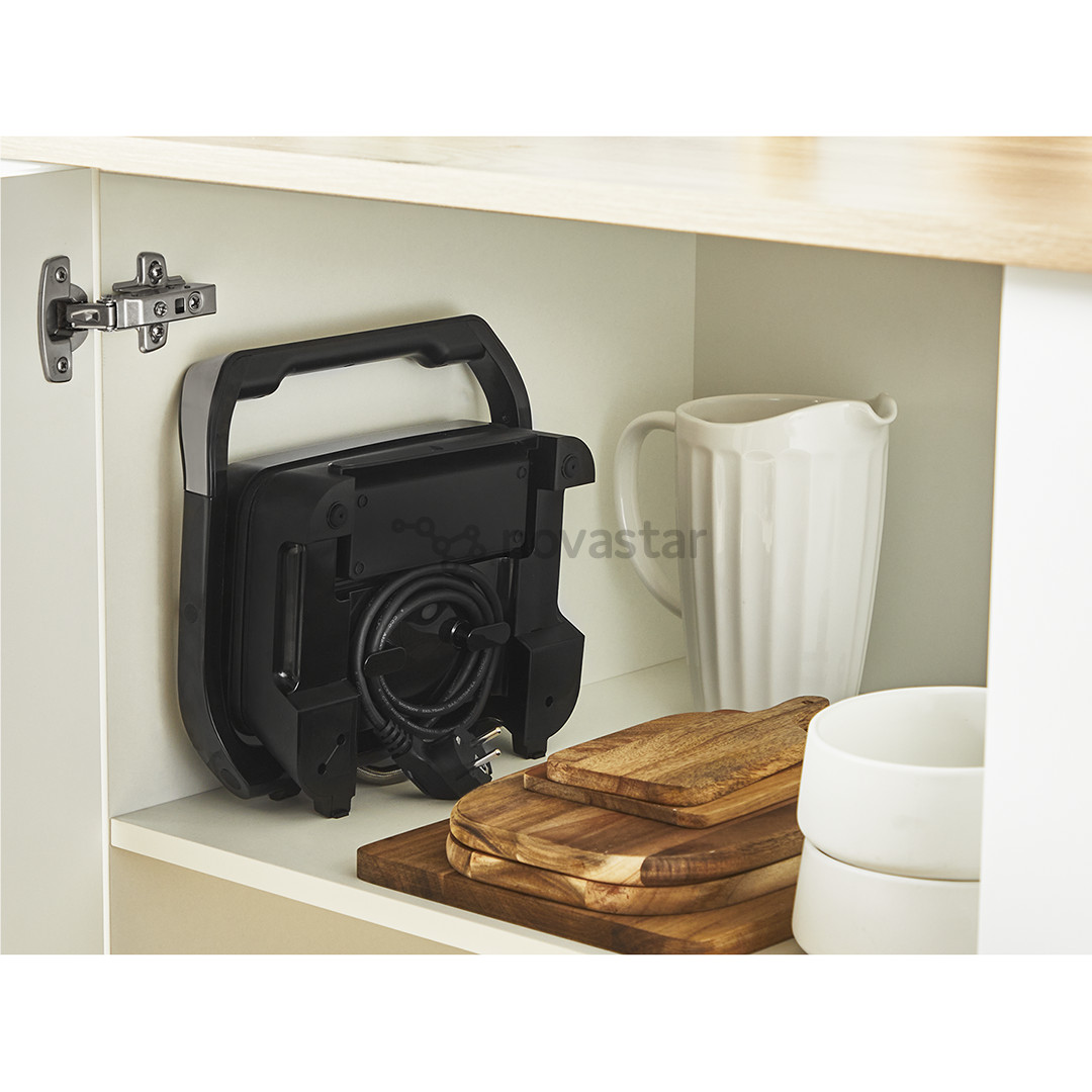 Tefal Inicio Compact, 1000 Вт, нержавеющая сталь – Компактный гриль