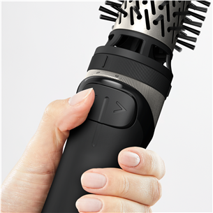 Plaukų formavimo šukos Rowenta Brush Activ, 1000 W, juodos
