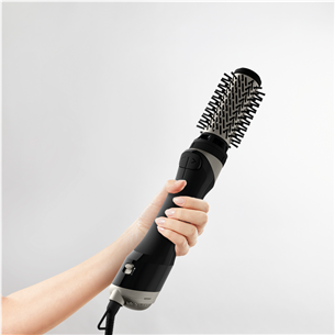 Plaukų formavimo šukos Rowenta Brush Activ, 1000 W, juodos