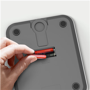 Virtuvinės svarstyklės Tefal Optiss, tamsiai pilkos