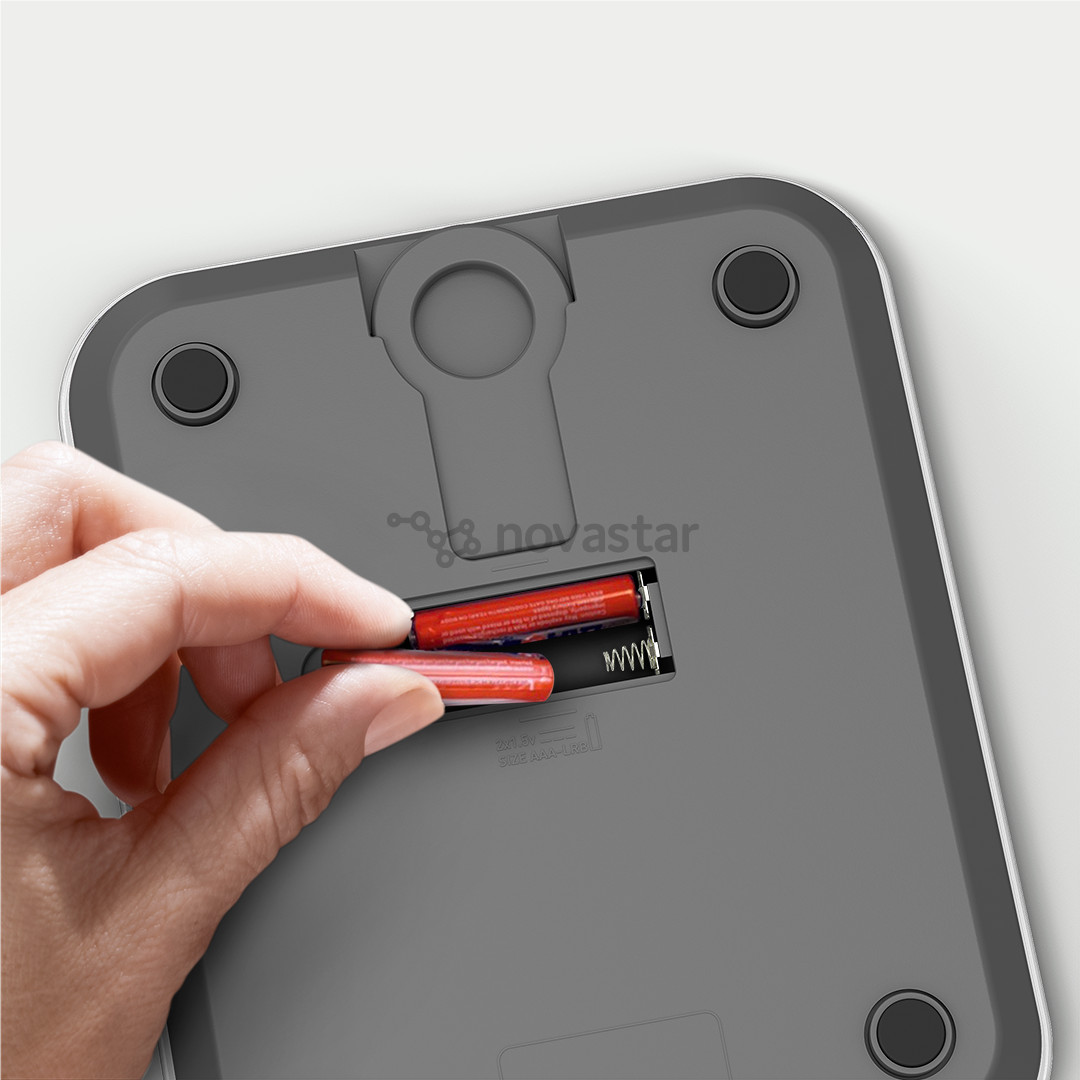 Virtuvinės svarstyklės Tefal Optiss, tamsiai pilkos