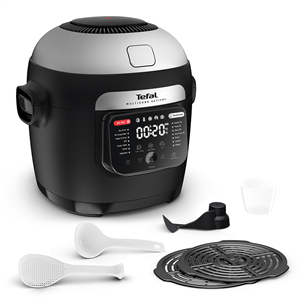 Karšto oro gruzdintuvė ir multifunkcinis puodas Tefal Actifry, 6 L, 1334 W, juodas