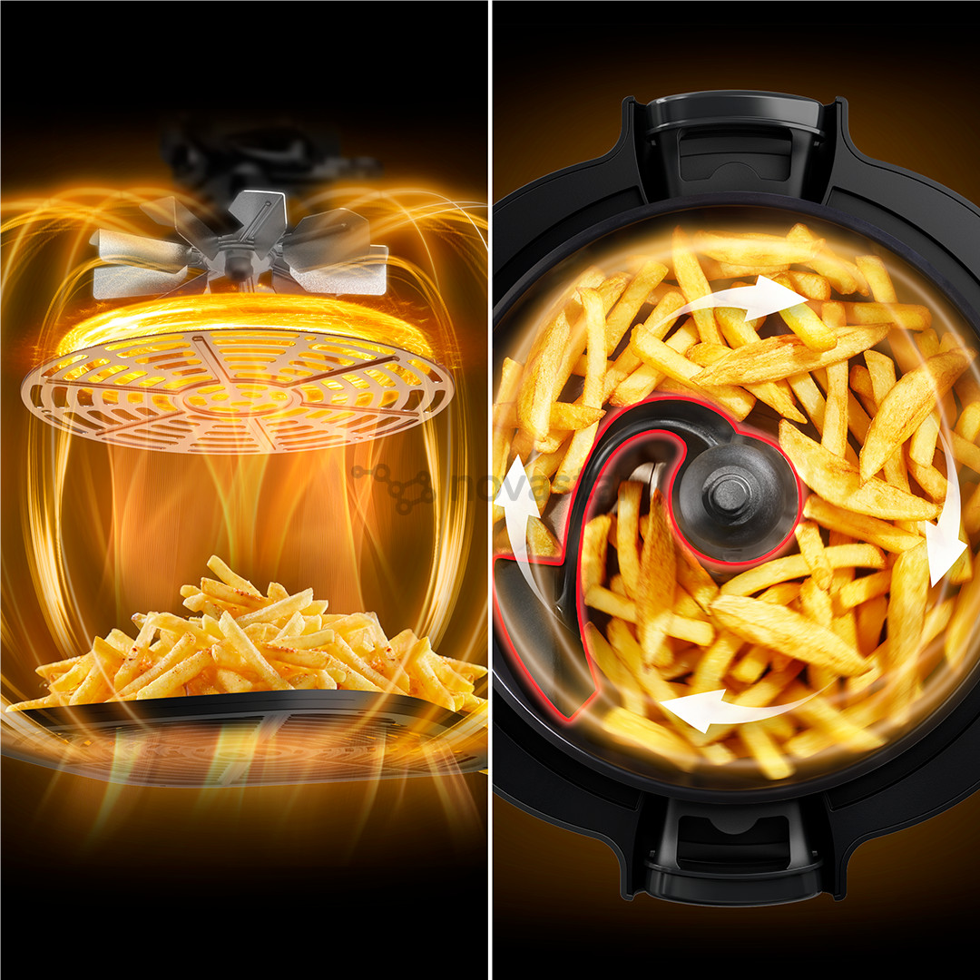 Tefal Actifry, 6 L, 1334 W, juodas - Karšto oro gruzdintuvė ir multifunkcinis puodas