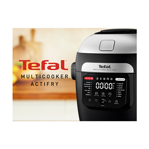 Tefal Actifry, 6 L, 1334 W, juodas - Karšto oro gruzdintuvė ir multifunkcinis puodas