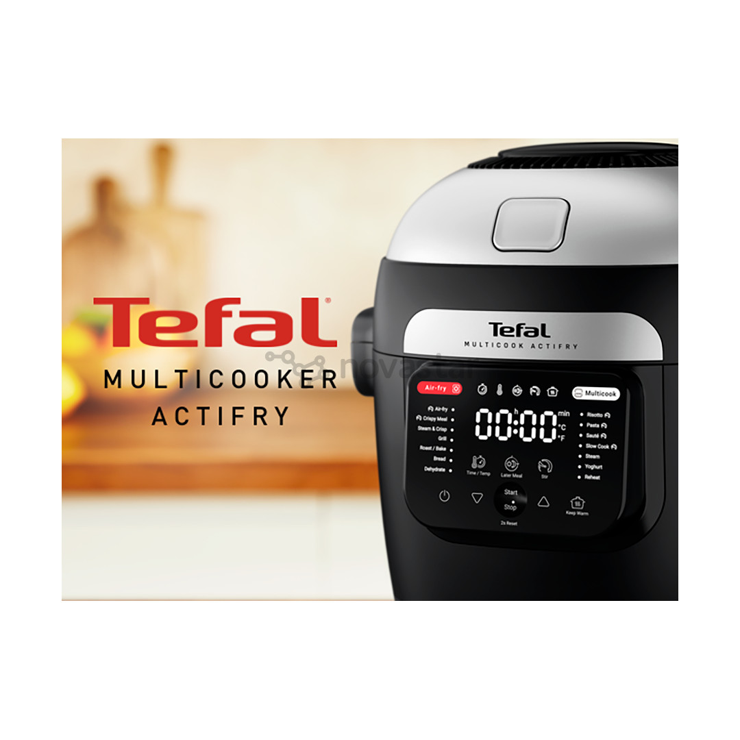 Tefal Actifry, 6 L, 1334 W, juodas - Karšto oro gruzdintuvė ir multifunkcinis puodas