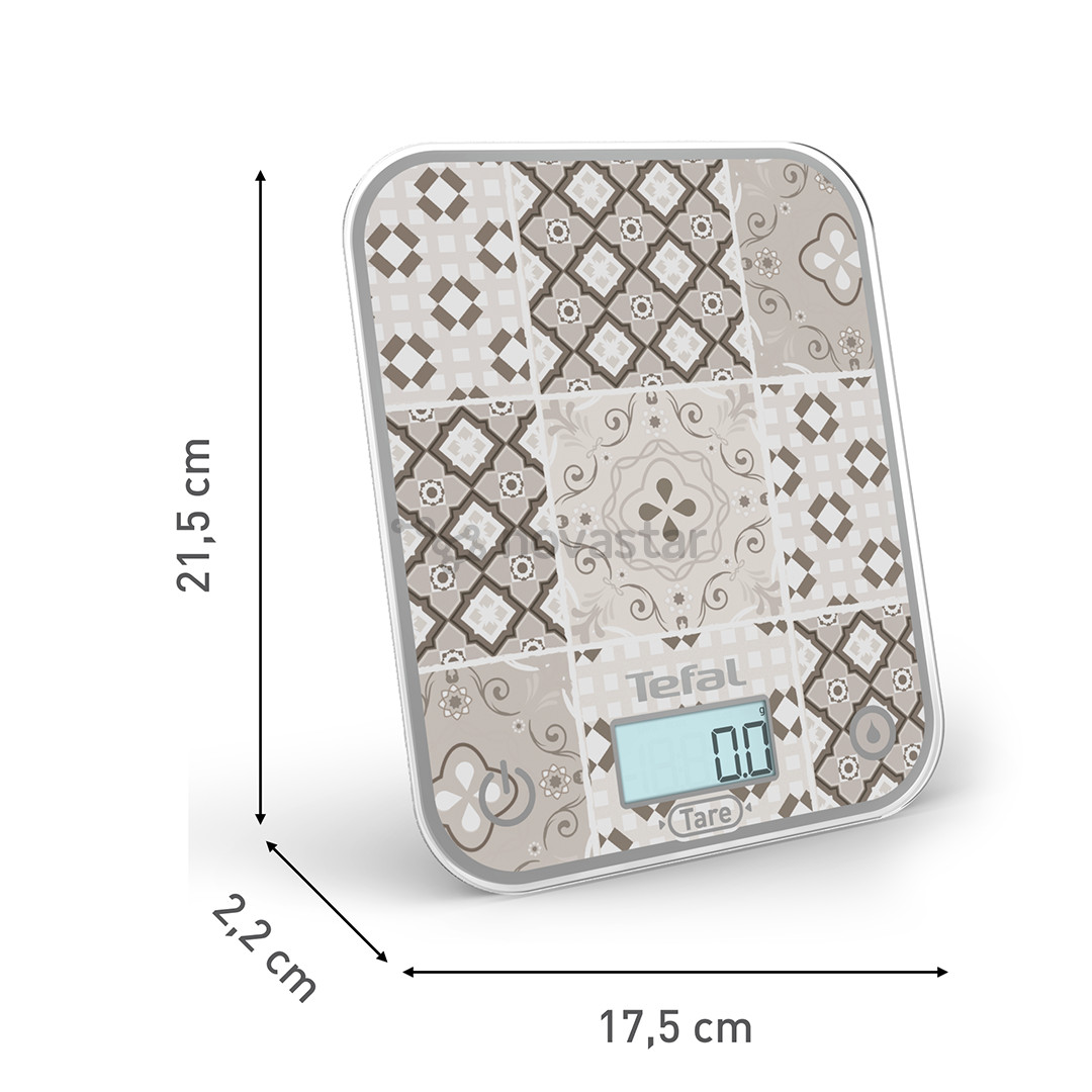 Tefal Optiss, mozaika - Virtuvinės svarstyklės