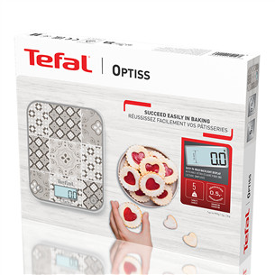 Tefal Optiss, mozaika - Virtuvinės svarstyklės