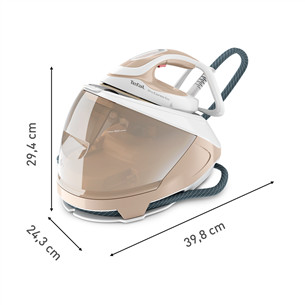 Tefal Pro Express Eco, 2200 W, smėlio spalvos - Lyginimo sistema