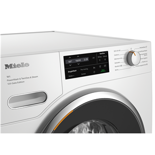 Skalbimo mašina Miele, Gala Edition, 9 kg, gylis 64,3 cm, 1600 rpm