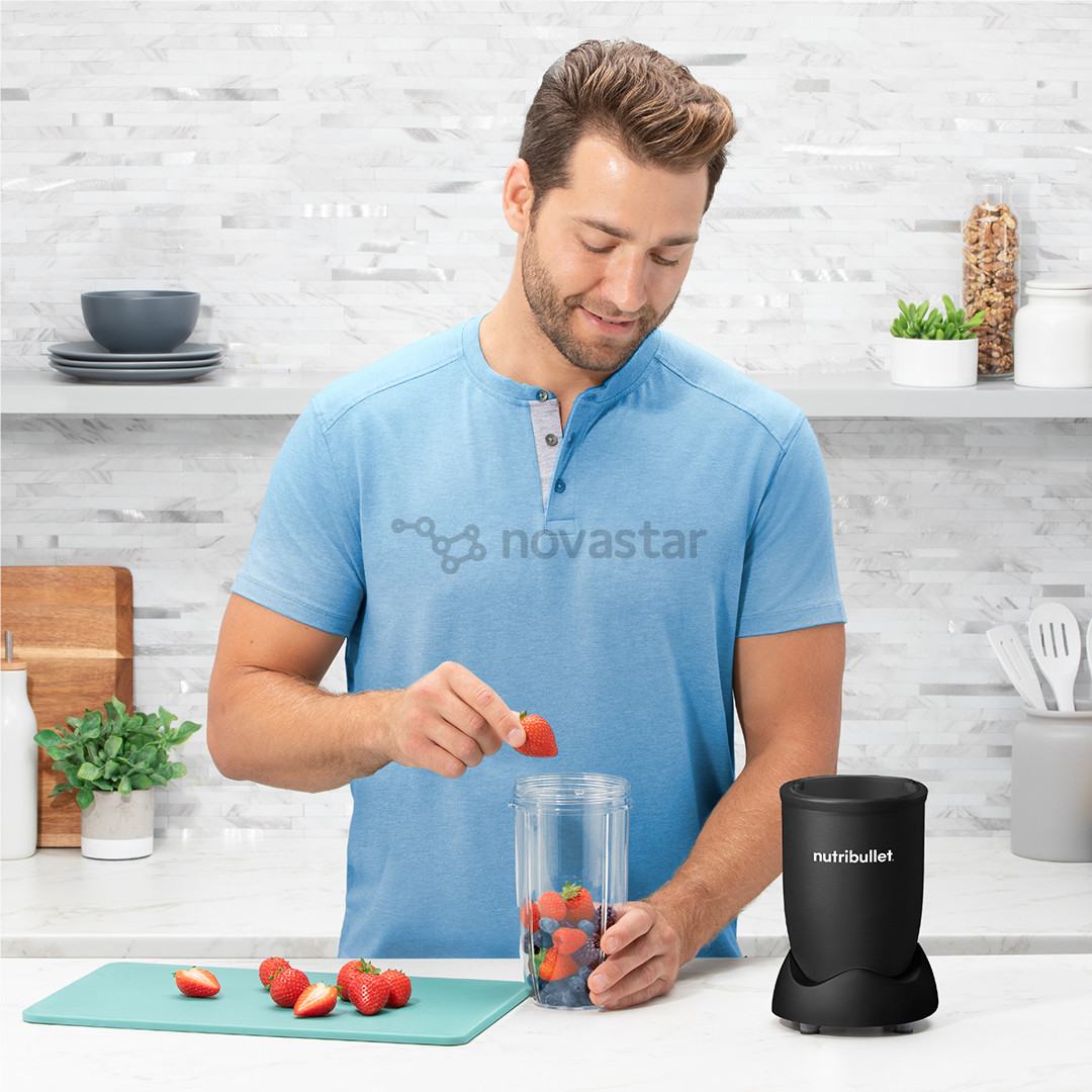 Nutribullet Pro, 900 W, 0,95 L, juodas - Trintuvas