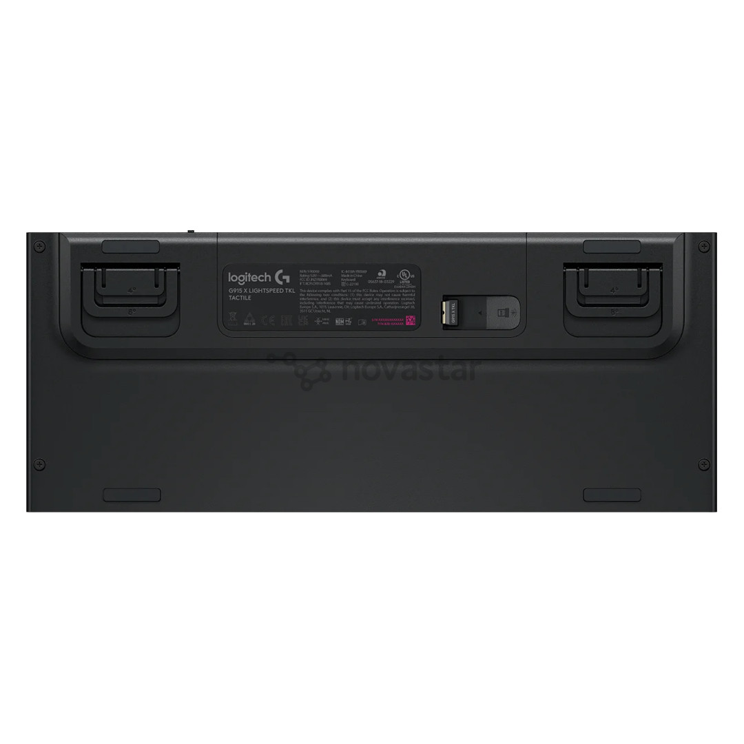 Logitech G915 X Lightspeed, TKL, tactile, US, black - Wireless keyboard