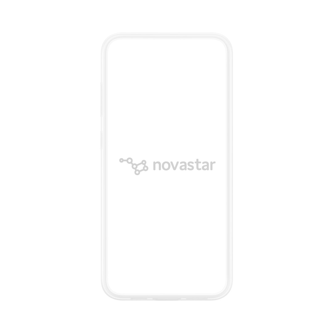 Dėklas Samsung Flipsuit Case, Galaxy S24 FE, skaidrus/raudonas