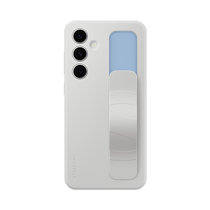 Dėklas Samsung Standing Grip Case, Galaxy S24 FE, pilkas