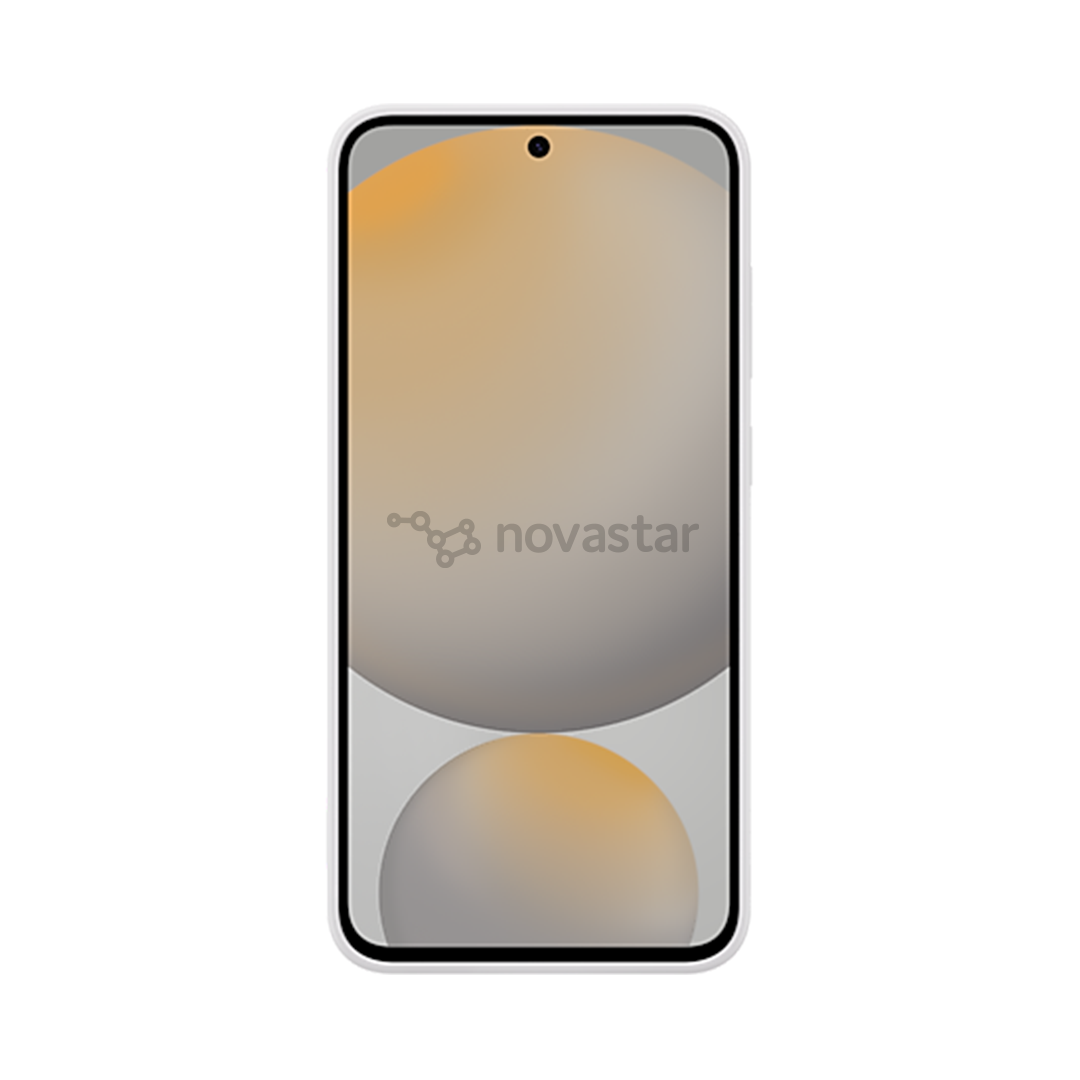 Samsung Silicone case, Galaxy S24 FE, серый - Силиконовый чехол