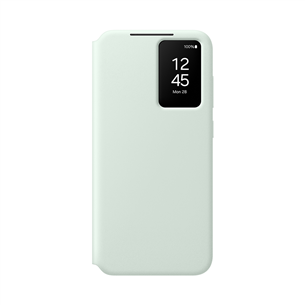 Samsung Smart View Wallet, Galaxy S24 FE, šviesiai žalias - Dėklas EF-ZS721CMEGWW