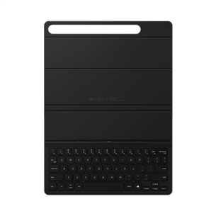 Klaviatūra-dėklas Samsung Book Cover Keyboard Slim, Galaxy Tab S9 / S9 FE, juoda