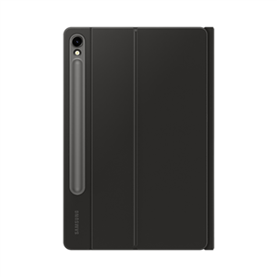 Dėklas Samsung Book Cover Keyboard, Galaxy Tab S9 / S9 FE, AI key, juodas