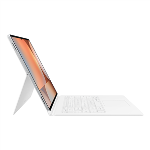 Samsung Galaxy Tab S10+/Tab S9+/Tab S9 FE+ AI Key, baltas - Dėklas su klaviatūra