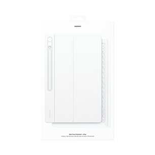 Samsung Galaxy Tab S10+/Tab S9+/Tab S9 FE+ AI Key, baltas - Dėklas su klaviatūra