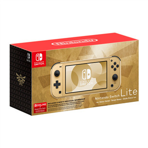 Žaidimų konsolė Nintendo Switch Lite Hyrule Edition + 12M NSO