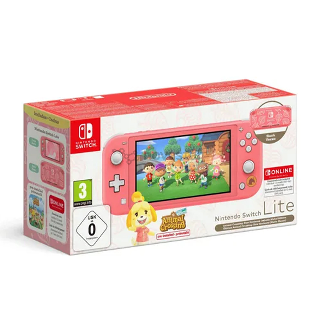 Nintendo Switch Lite Animal Crossing: New Horizons Isabelle Aloha Edition - Žaidimų konsolė