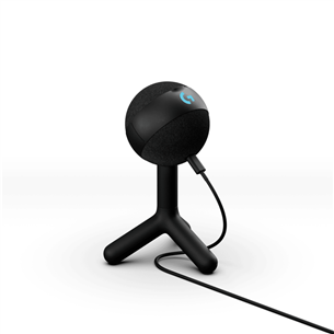 Mikrofonas Logitech Blue Yeti ORB, juodas