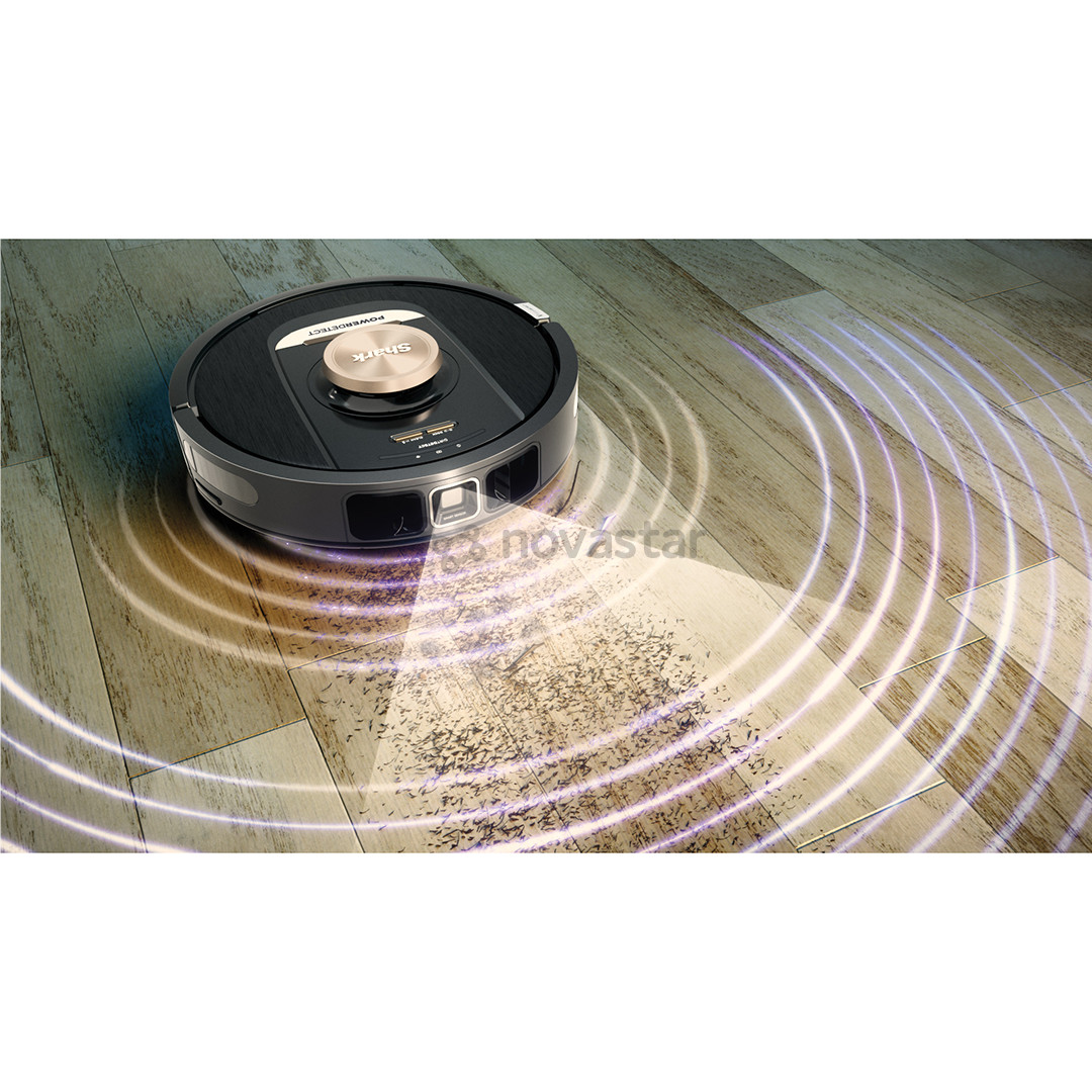 Dulkių siurblys robotas  Shark Power Detect, juodas